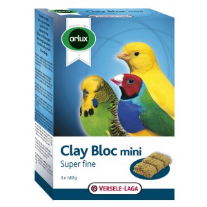 Clay Bloc Mini - Argile pour canaris, perruches, exotiques