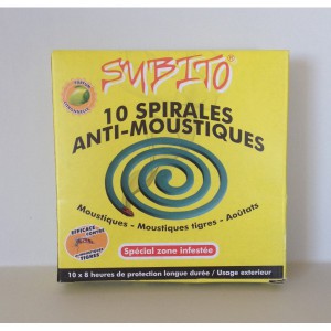 SUBITO - Anti-Moustiques / 10 Spirales